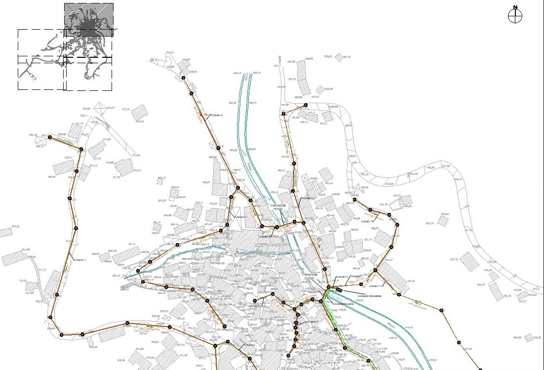 Projeto de Saneamento de Águas Residuais em Cunqueiros e Vergão